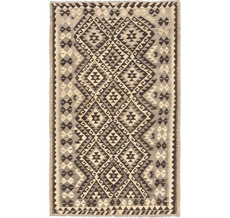 4' 3 x 6' 9 Kilim Waziri Rug