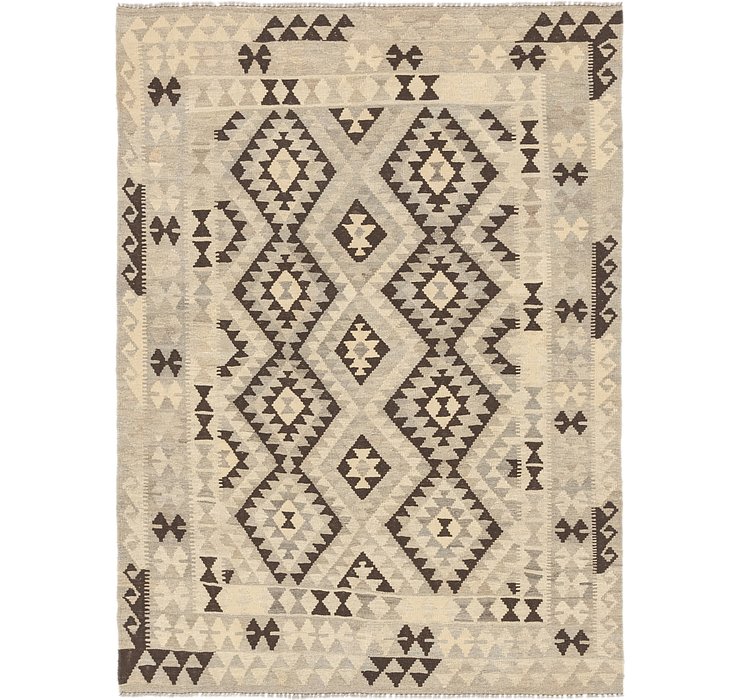 5' x 6' 7 Kilim Waziri Rug