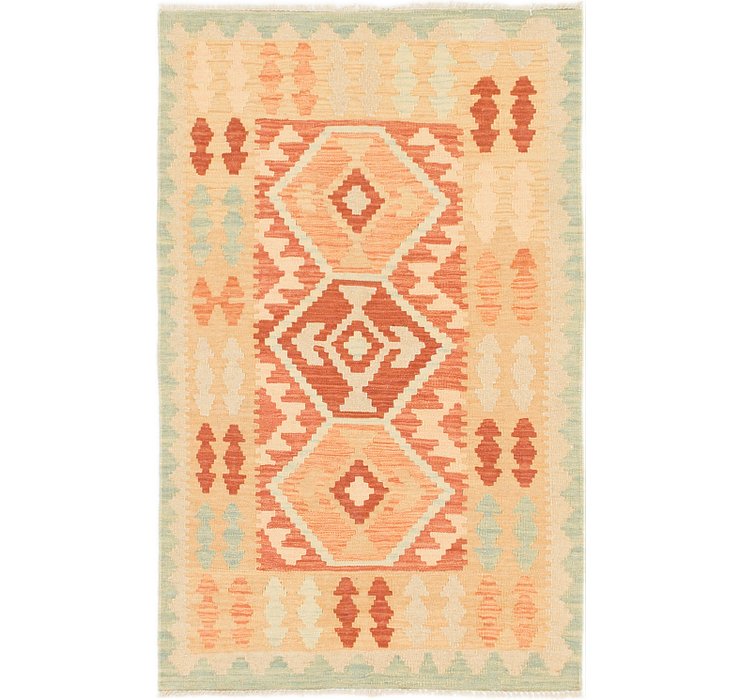 2' 9 x 4' 4 Kilim Waziri Rug