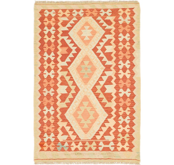 2' 10 x 4' 2 Kilim Waziri Rug