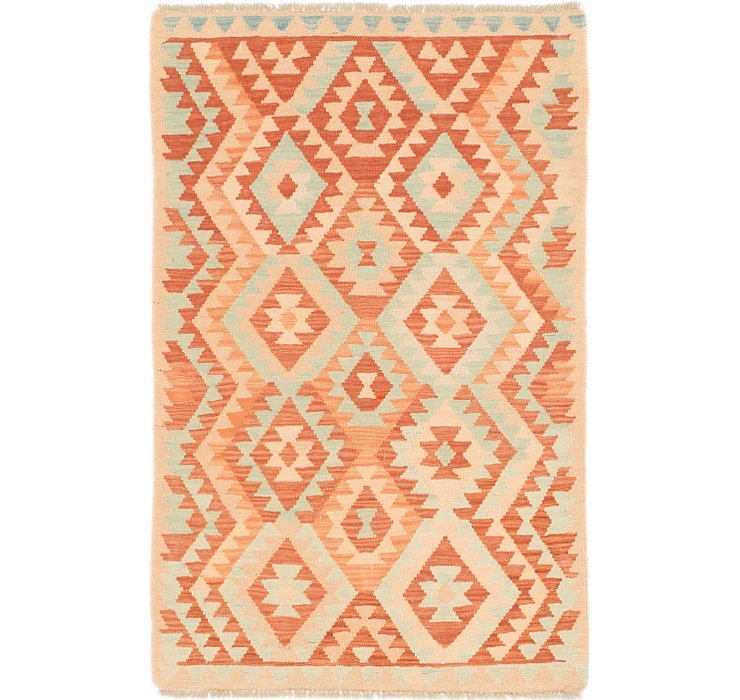 2' 7 x 4' Kilim Waziri Rug