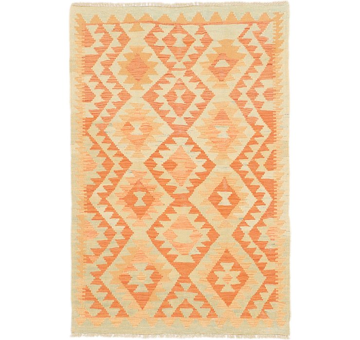 2' 9 x 4' 2 Kilim Waziri Rug