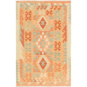 2' 10 x 4' 3 Kilim Waziri Rug