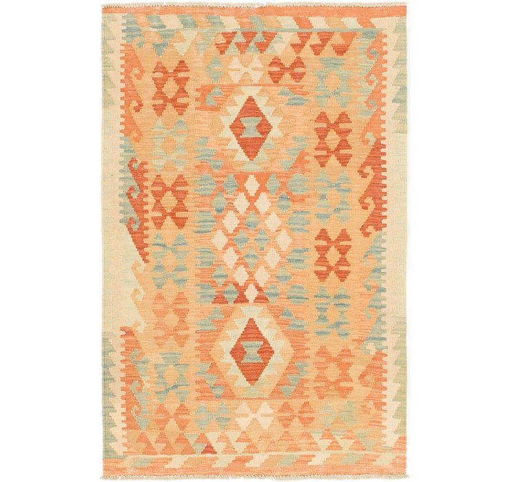 2' 10 x 4' 3 Kilim Waziri Rug