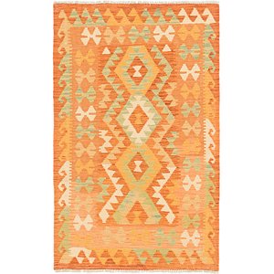 2' 10 x 4' 6 Kilim Waziri Rug