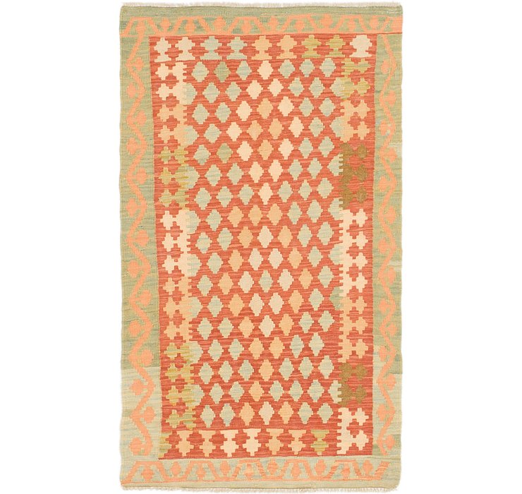 2' 6 x 4' 4 Kilim Waziri Rug