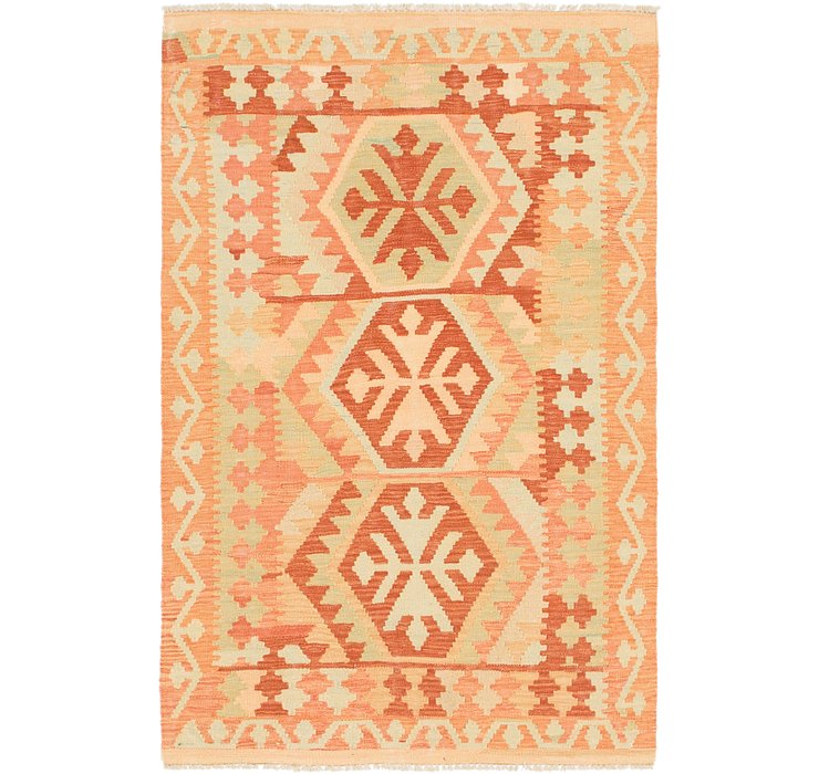 3' 2 x 5' Kilim Waziri Rug