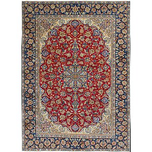 9' 3 x 12' 10 Isfahan Persian Rug