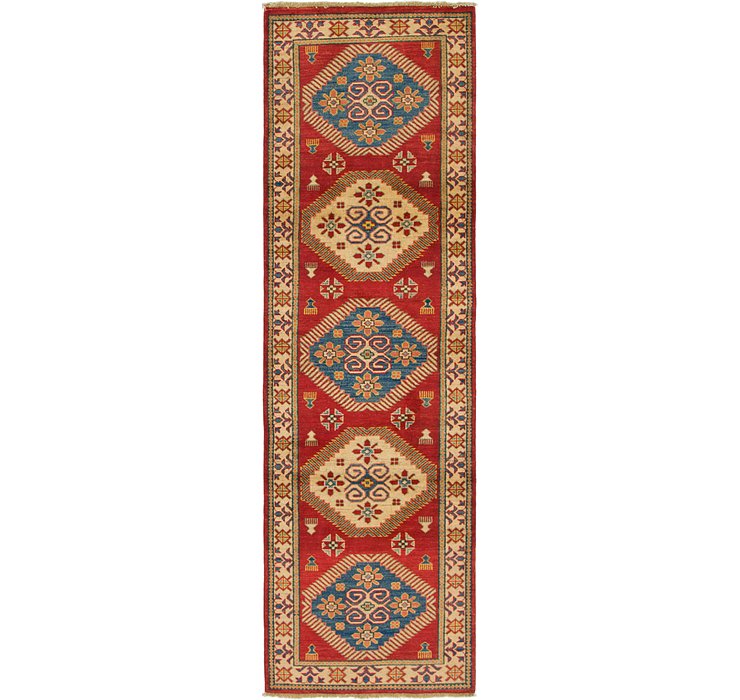 2' 7 x 9' 4 Kazak Runner Rug