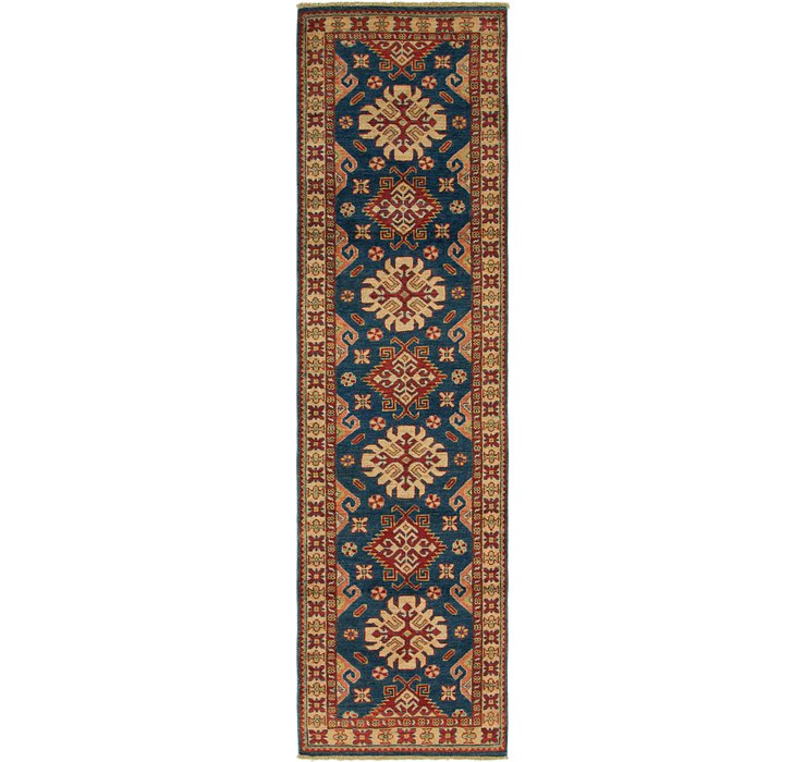 2' 9 x 10' 5 Kazak Runner Rug