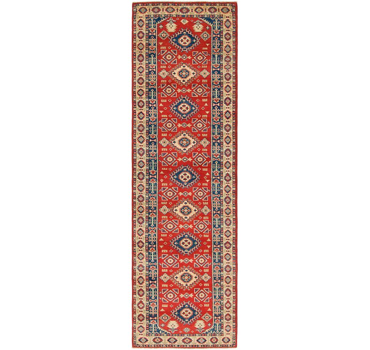 2' 9 x 9' 8 Kazak Runner Rug