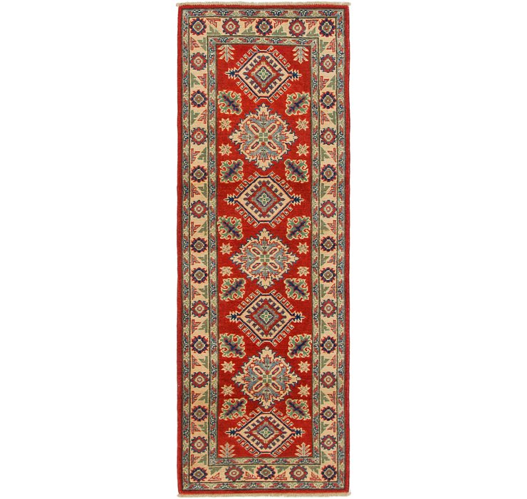 2' 1 x 6' 3 Kazak Runner Rug