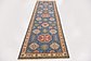 3' x 9' 5 Kazak Runner Rug thumbnail image 3