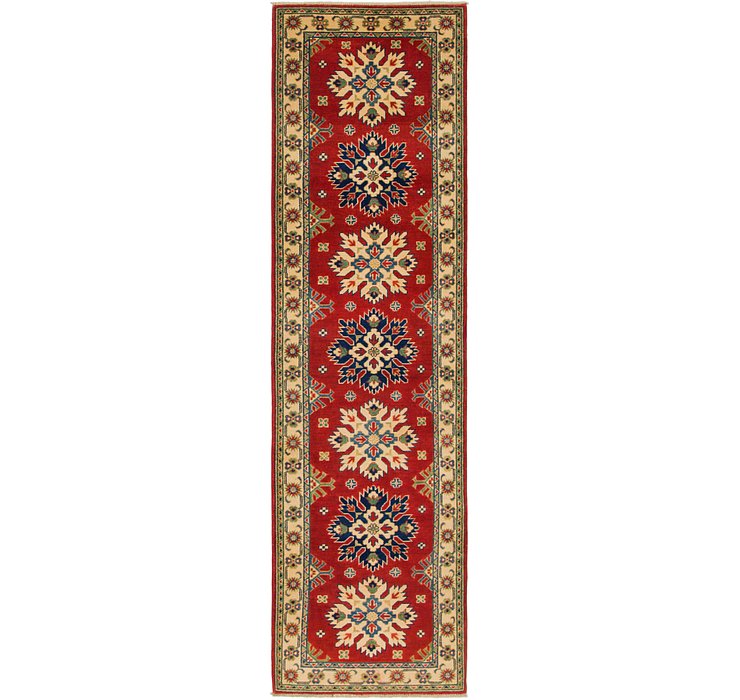 2' 8 x 10' Kazak Runner Rug