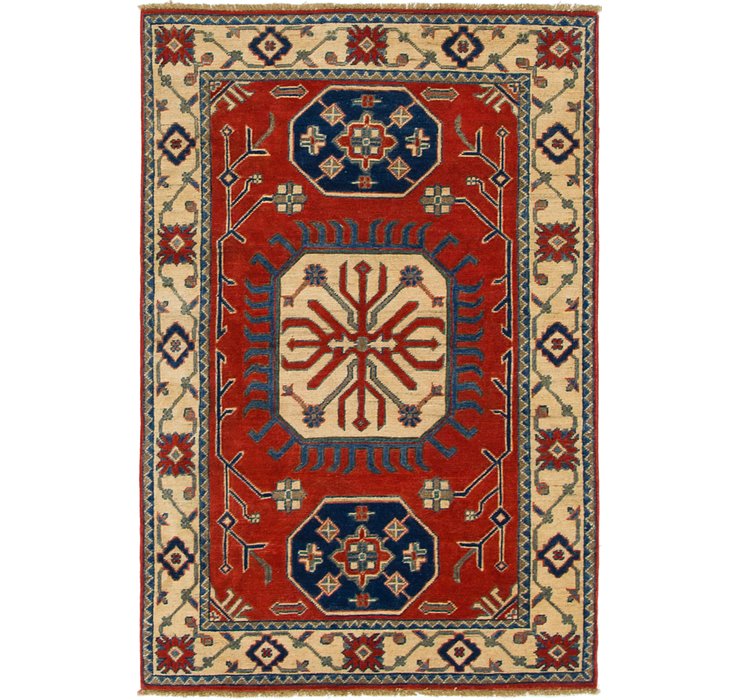 3' 2 x 5' Kazak Rug