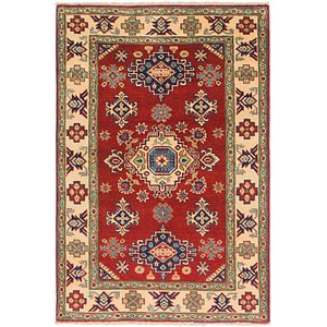 Unique Loom 3' x 4' 9 Kazak Rug