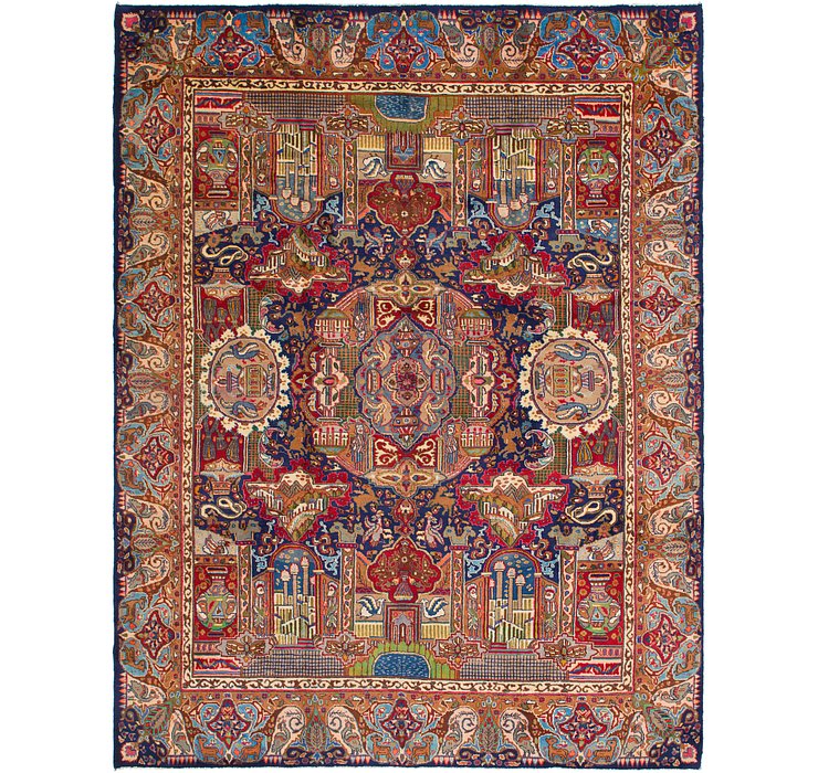 9' 10 x 12' 7 Kashmar Persian Rug
