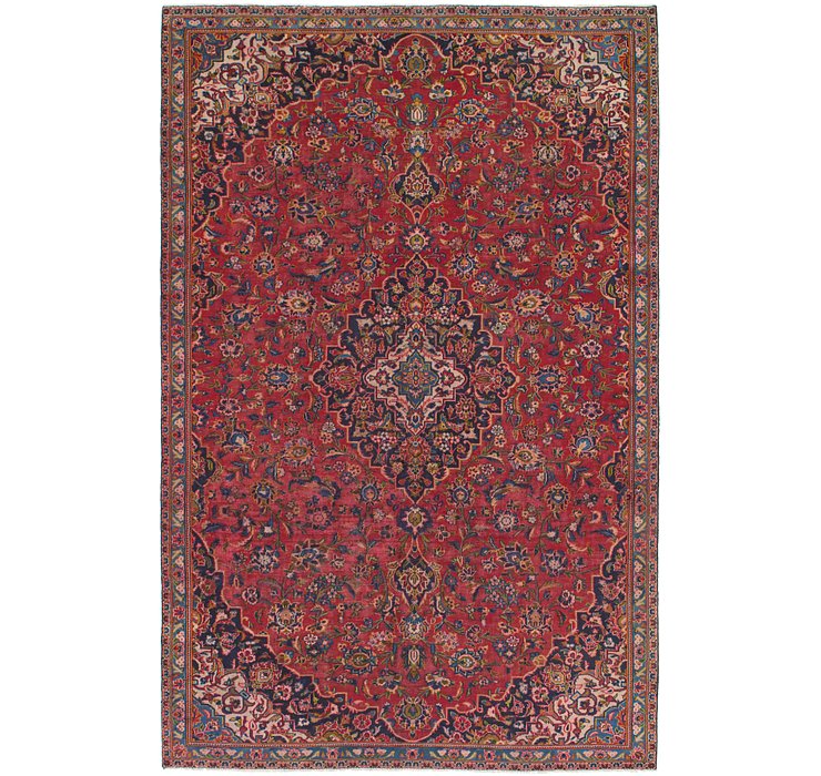 6' 10 x 10' 6 Mashad Persian Rug
