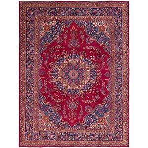 HandKnotted 9' 7 x 12' 9 Mashad Persian Rug