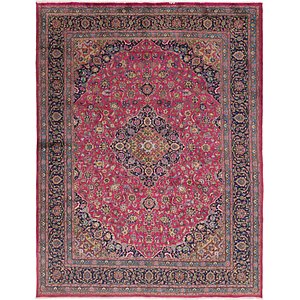 9' 9 x 12' 7 Mashad Persian Rug