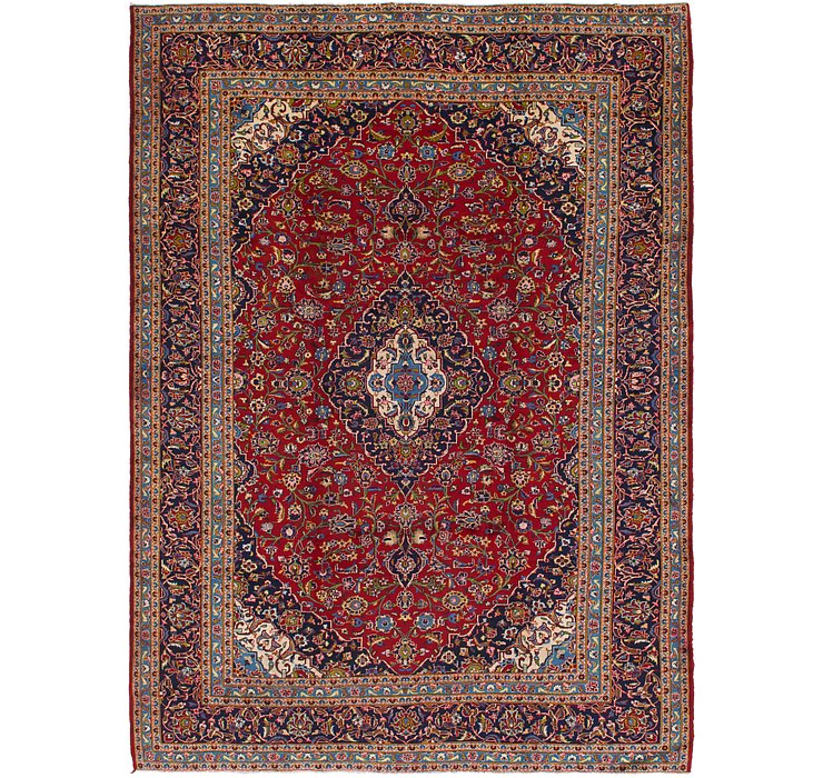 9' 9 x 13' Kashan Persian Rug