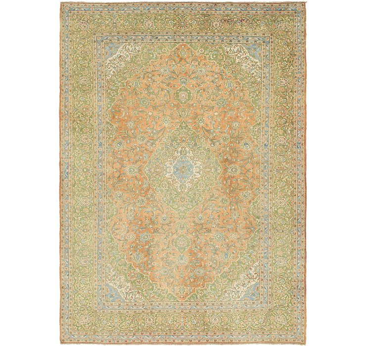 9' 7 x 13' 2 Kashan Persian Rug