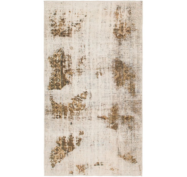 4' 9 x 8' 10 Ultra Vintage Persian Rug
