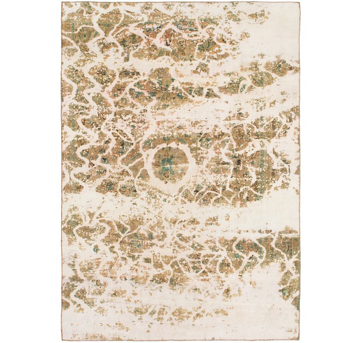 HandKnotted 7' 8 x 10' 10 Ultra Vintage Persian Rug