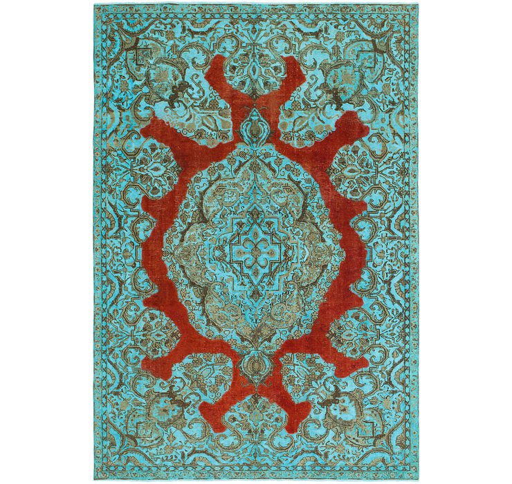 7' 3 x 10' 9 Ultra Vintage Persian Rug