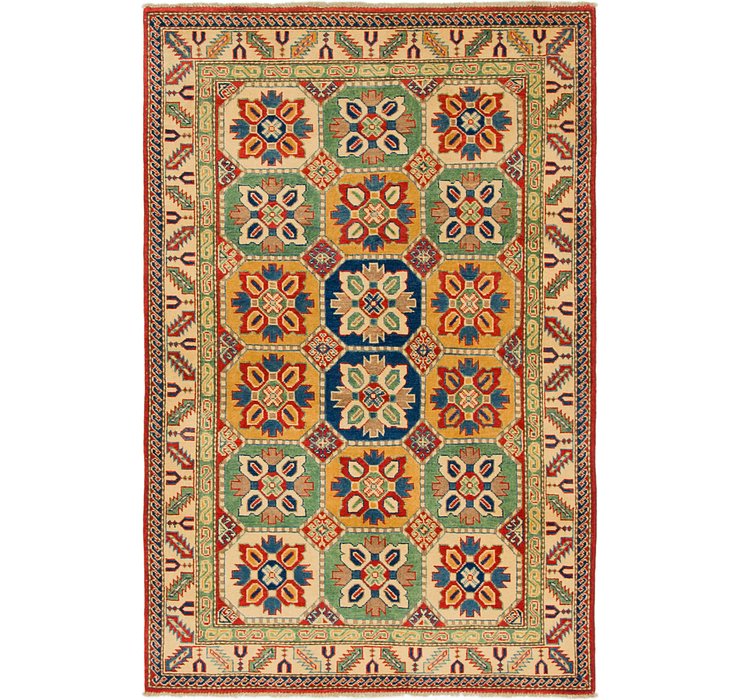 4' x 6' Kazak Rug
