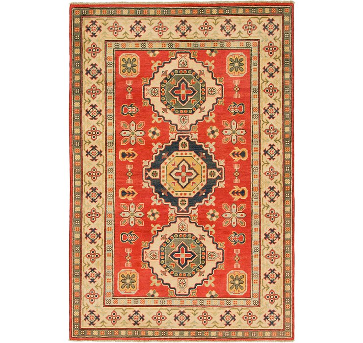 4' x 6' Kazak Rug