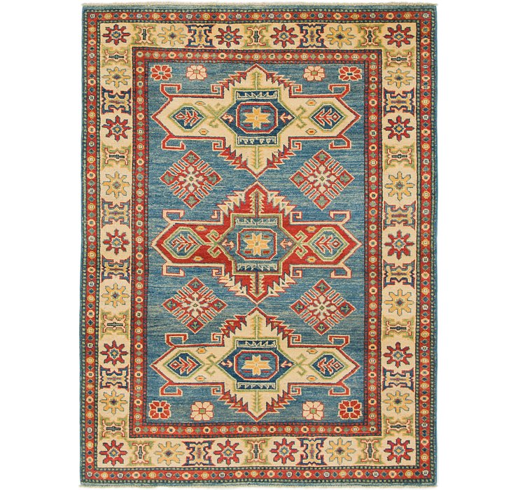 4' x 5' 4 Kazak Rug