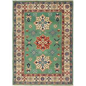 4' 2 x 5' 10 Kazak Rug