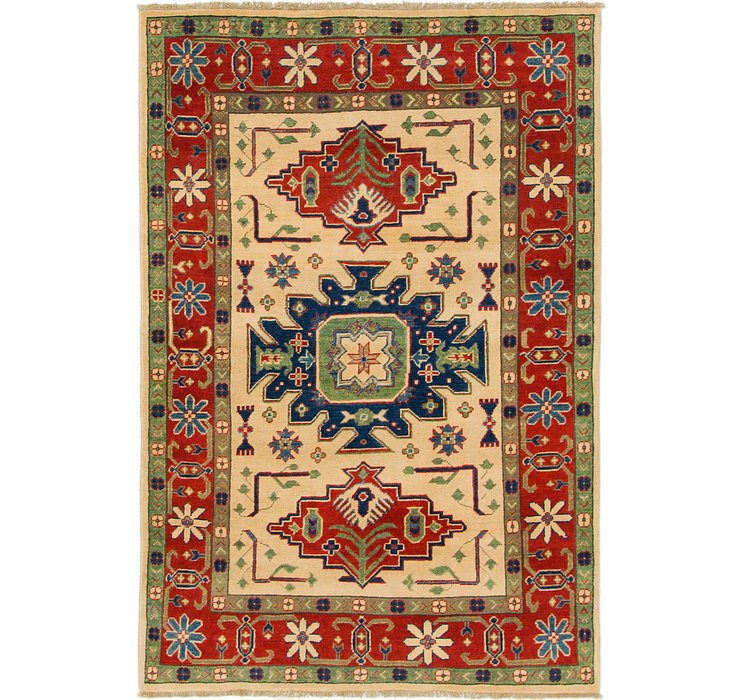 4' x 6' Kazak Rug