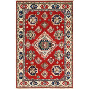4' x 5' 10 Kazak Rug