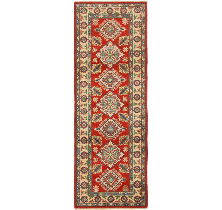 2' 2 x 6' Kazak Runner Rug