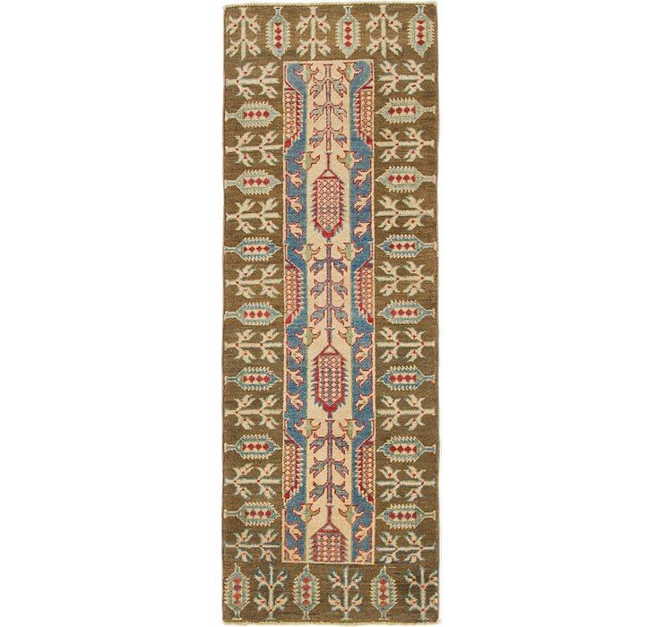 2' x 5' 8 Kazak Runner Rug