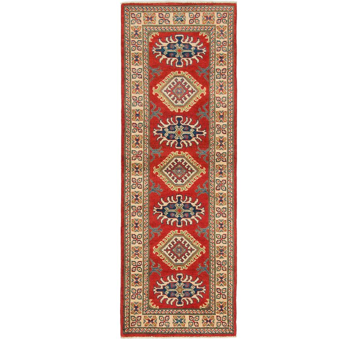 2' 2 x 6' Kazak Runner Rug