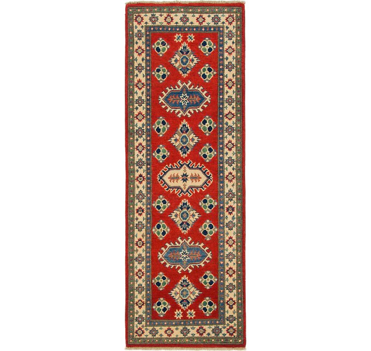 2' x 6' Kazak Runner Rug
