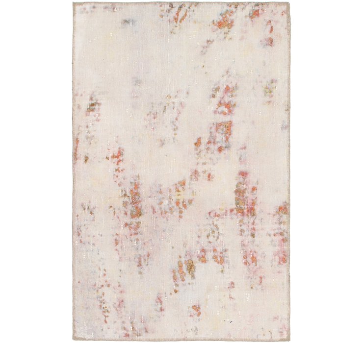 105cm x 165cm Ultra Vintage Persian Rug