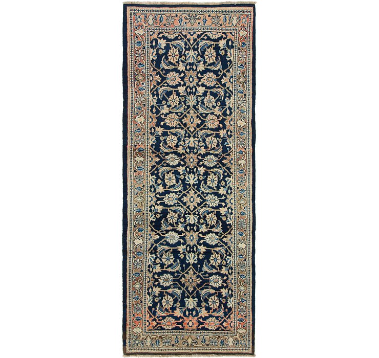3' 9 x 9' 10 Mahal Persian Runner Rug