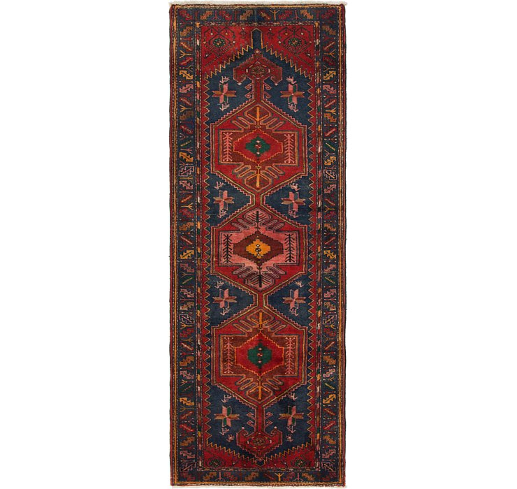3' 6 x 9' 9 Gharajeh Persian Runner...