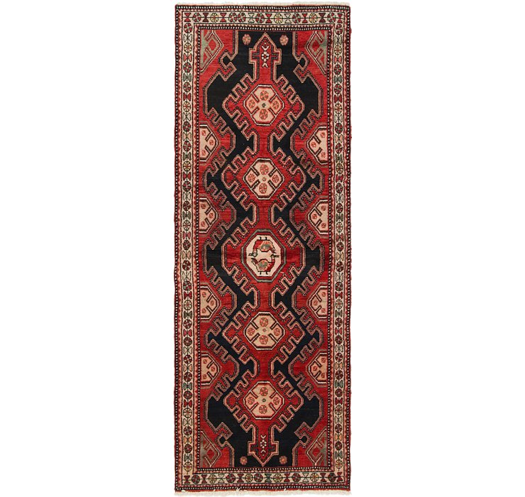 3' 4 x 9' 4 Hamedan Persian Runner ...