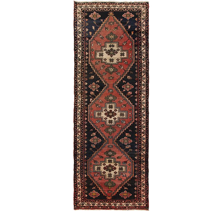 110cm x 300cm Hamedan Persian Runner ...