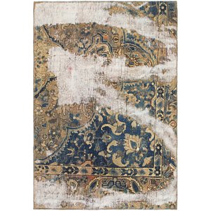 HandKnotted 3' 3 x 4' 9 Ultra Vintage Persian Rug