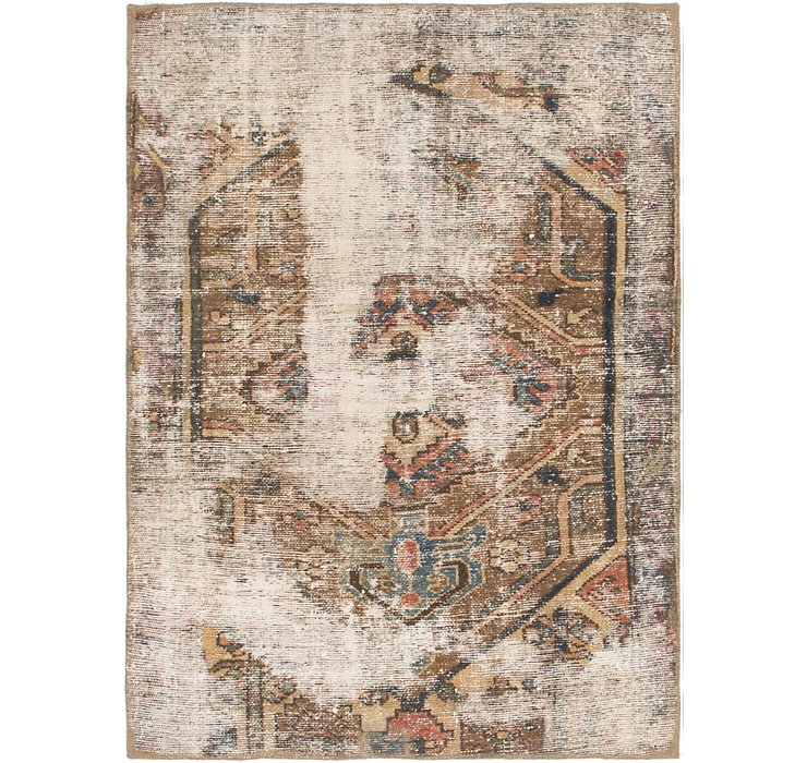 3' 4 x 4' 7 Ultra Vintage Persian Rug