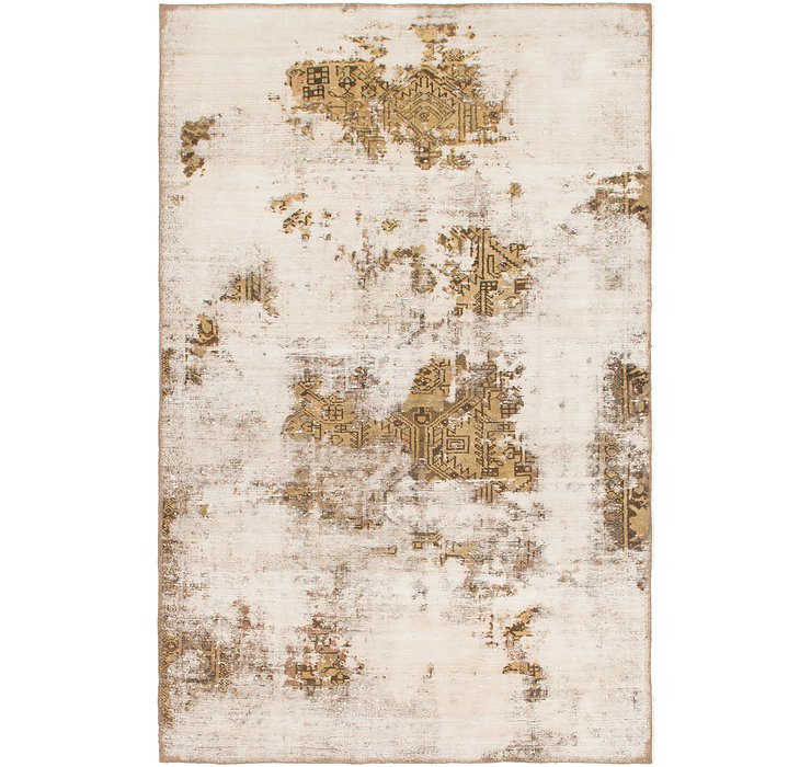 4' 7 x 7' Ultra Vintage Persian Rug