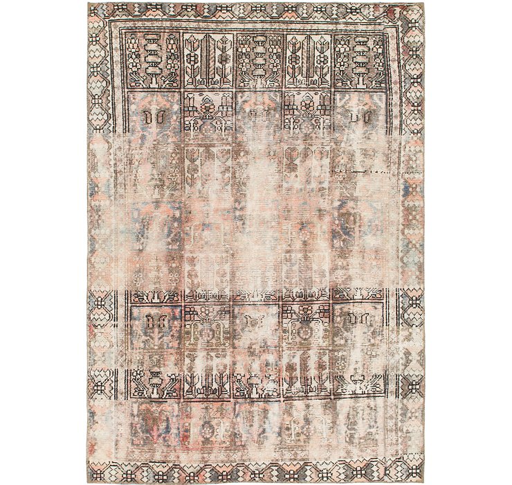 6' 3 x 9' Ultra Vintage Persian Rug