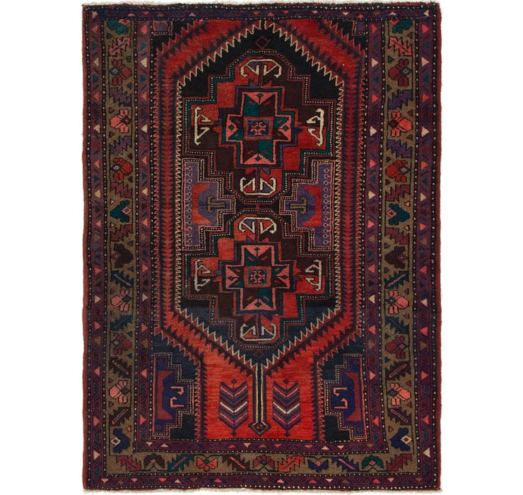 4' 2 x 5' 7 Saveh Persian Rug