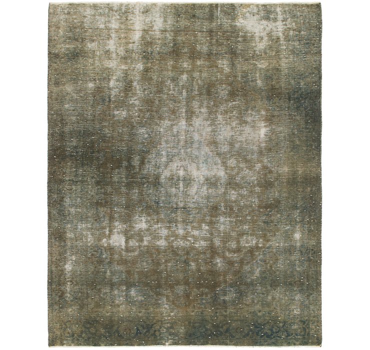 6' 9 x 8' 9 Ultra Vintage Persian Rug